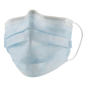 Pleated Face Mask Blue Level 1, Box of 50
