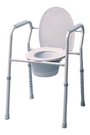 Commode with bucket